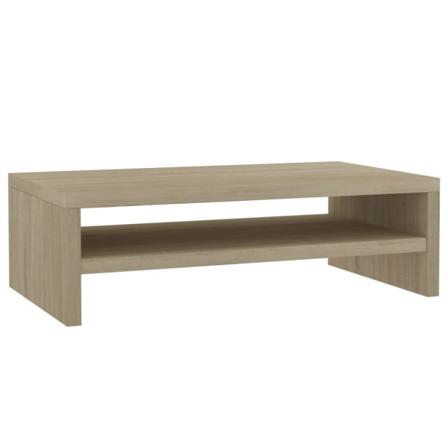 Vidaxl Skärmställ Sonoma-ek 42x24x13 Cm Konstruerat Trä Brun