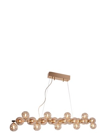 By Rydéns Splendor Bar Ceiling Lamp - Gold - Ø24X124CM