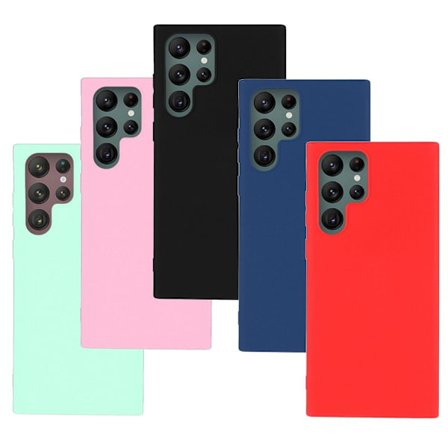 SKALO Samsung S22 Ultra Ultratynd TPU-skal - Vælg farve