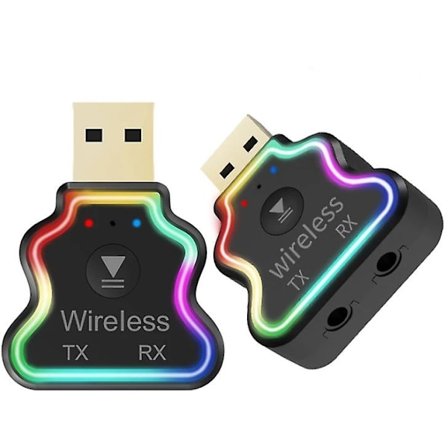 USB Bluetooth-sändare och -mottagare Trådlös billadapter