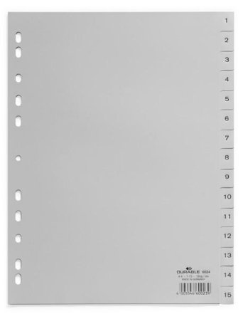 DURABLE Register DUR 6524 A4 1-15 gr