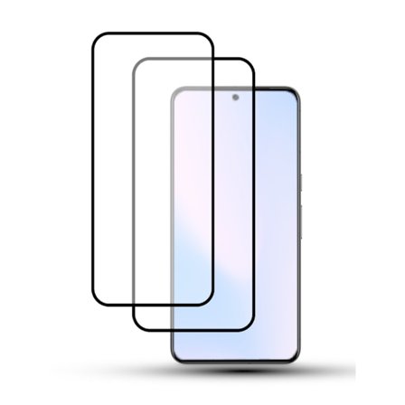 2-Pack GOOGLE PIXEL 8A Näytönsuoja - Karkaistu Lasi 9H - Super laatu 3D