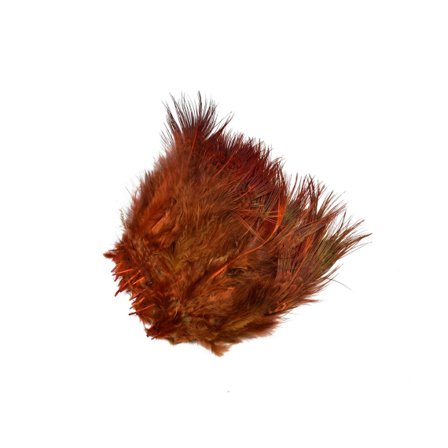 Frödin SNS Pheasant Rump Feathers - B&D Burnt Cinnamon Brown