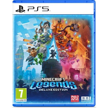 Videospel - Cenega - Minecraft Legends Deluxe Edition - PS5 - Strategi - Blu-Ray