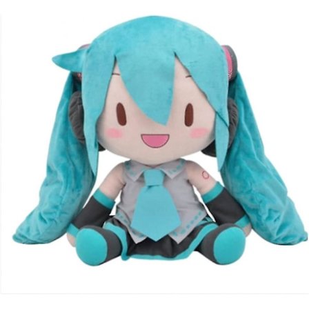 Hatsune Miku Snow Ver. Pehmolelu - Pehmeä Täytetty Snow Miku -nukke [ZHE]