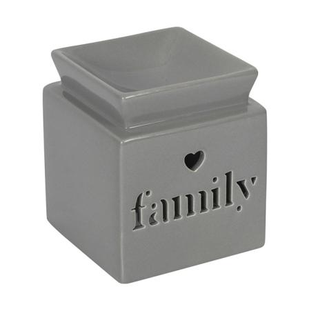 Något Annat Familj Cut Out Oljebrännare One Size Light Gr