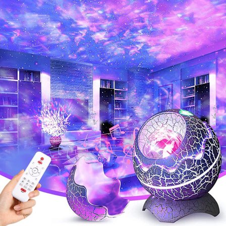 LED stjernehimmel- og stjerneprojektor, galakseprojektor, planetariumsprosjektor