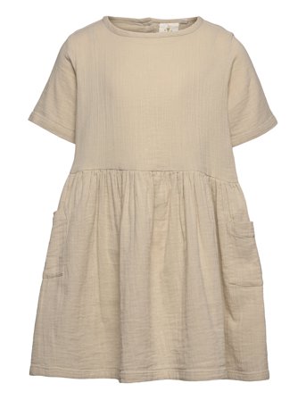 The New Tnfaisa S_S Dress - Beige - 158-164