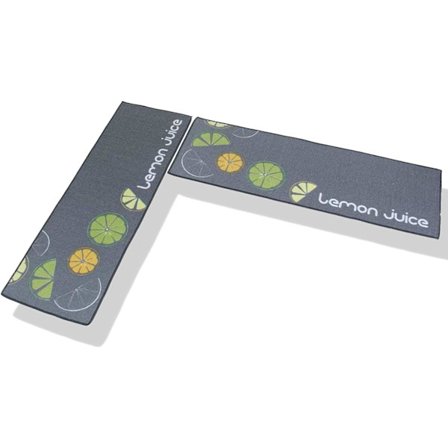 2 st köksmatta halkfri maskintvättbar badrumsmatta dörrmatta K