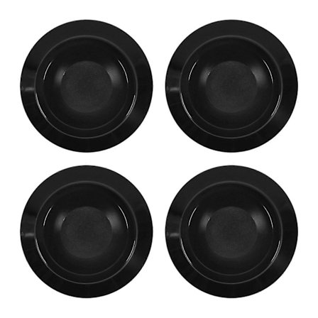 Kaesi 4-pakks Piano Hjulmatte Anti-Skli Beskytter Tykke Piano Gulvbeskyttere Hjulkopper for Hjemmebruk