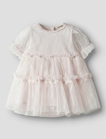 Lil'Atelier Nbfrosetta Ss Loose Body Dress Lil - Pink - 86