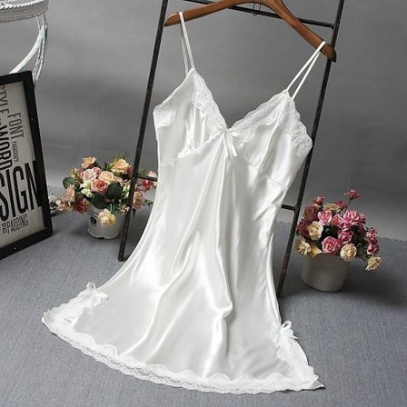 Camisole Undertøj Natkjole HVID Hvid