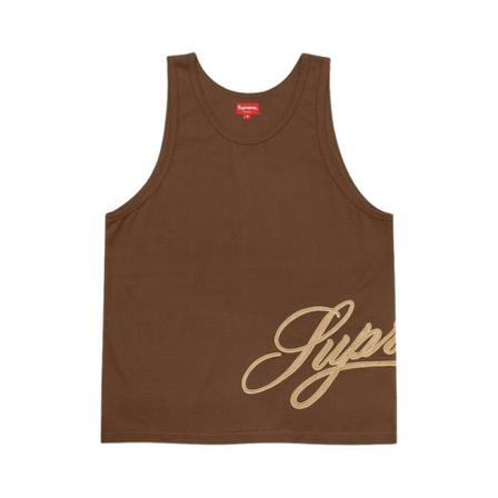 Supreme Sleeveless Tops Brun, Herre