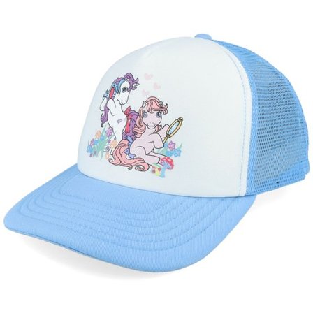 My Little Pony - Blå trucker Keps - Kids Pony Mirror Sky Blue Foam Trucker @ Hatstore