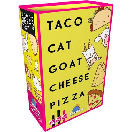Taco Cat Goat Cheese Pizza | Kortspel | Ålder 8+ | 2-8 spelare | 10-30 minuters speltid