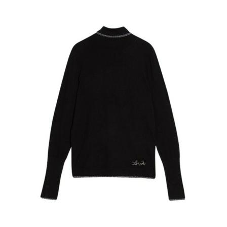 Liu Jo, Turtlenecks Czarny, Kobieta, Rozmiar: S