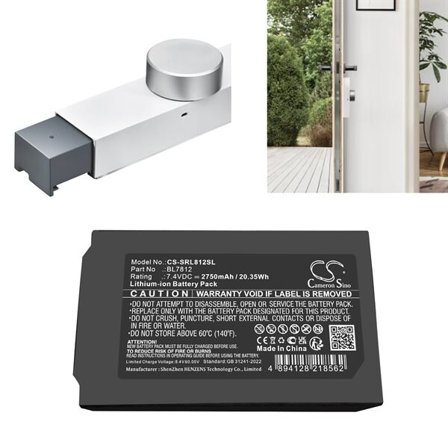 Paristo uunin lukitus Somfy 1241386, Door Keeper Lock jne. varten.