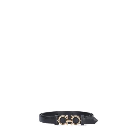 Salvatore Ferragamo, Belts Czarny, Kobieta, Rozmiar: 75 CM