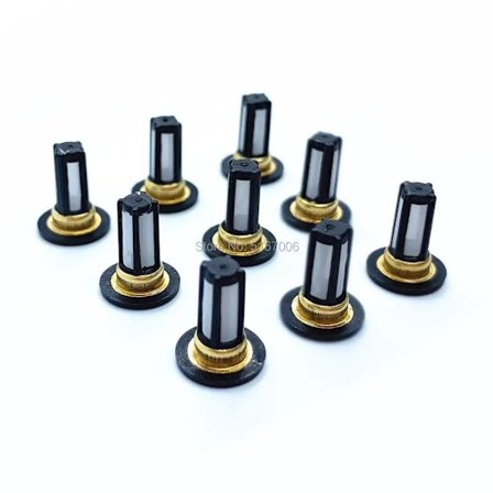 200 stk. for Honda-biler drivstoffsystem injektor reparasjonssett mikrofilter 13*10,5*6 mm diameter for AY-F106A