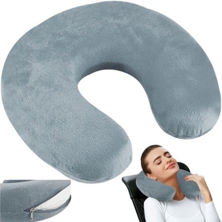 Resekudde med Memory foam / Nackkudde - Kudde till Resa
