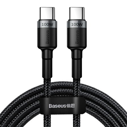 Baseus Cafule PD2.0 USB-C till USB-C kabel, 5A, 100W, 2m