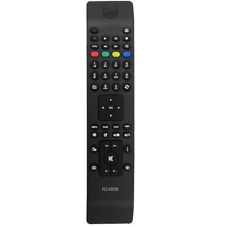 Ersättningsfjärrkontroll Rc4800 för TV Multi-brand TV-fjärrkontroll