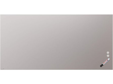 LEGAMASTER Glastavla matt 100x150cm grå - Lyreco - Kontorsmöbler och inredning - Whiteboardtavlor och tillbehör - Whiteboardtavlor - Glas