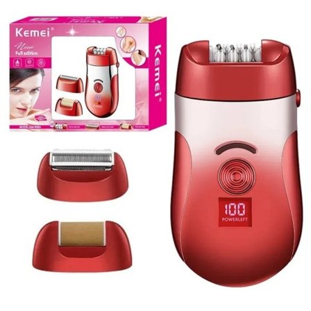 3 i1 dame epilator elektrisk kvinnelig ansikt hårfjerning dame barbermaskin bikini trimmer