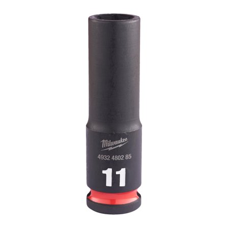 Milwaukee 4932480285 Kraftpipe 3/8", SHOCKWAVE, dybde 11 mm, Håndverktøy
