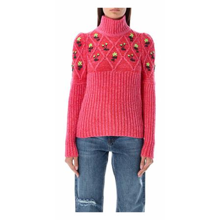 Cormio, Knitwear Czerwony, Kobieta, Rozmiar: M