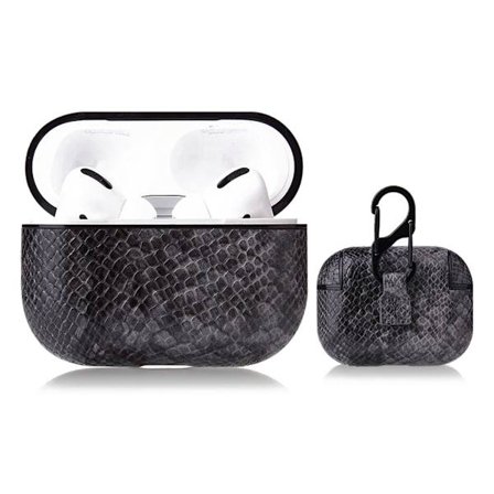 AirPods Pro viileä käärme tekstuuri tapauksessa - Harmaa