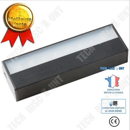 LED-Nattlampa - TD - Vägglampa - Svart Metall - Inomhus - 1 Lampa