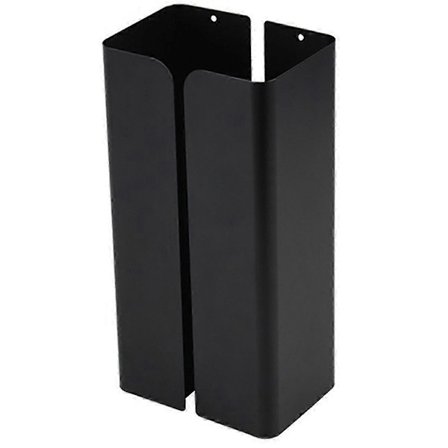 Magnetisk hanskevevdispenser Papirhåndkleholder Veggfeste Svart