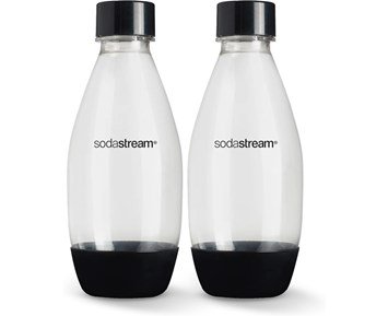 SodaStream 2 X 0,5L DWS Fuse Black - 2-pakk Fuse flasker 0,5 liter