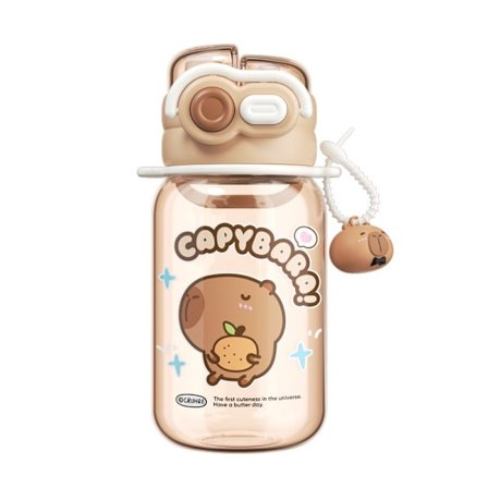 Morsom Vannflaske, Kapybara Bølge Dobbel Drikkekopp Curry