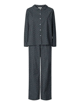 STUDIO FEDER Frida Pajama - Poplin - Navy - M