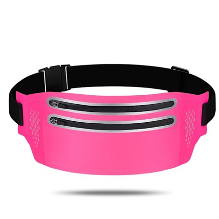 Sport Dold midjeväska Löpande midjeväska ROSE RED ROSE RED