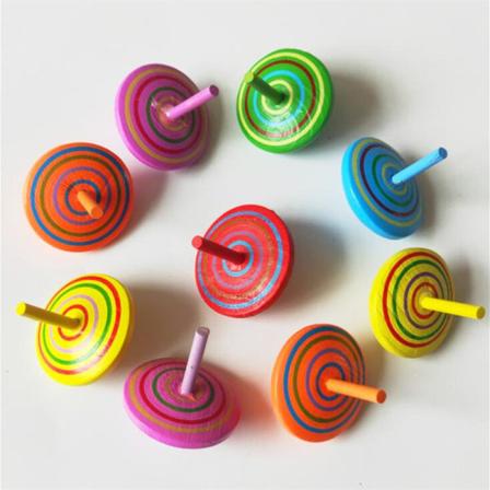 16 Stykker Trespinner (Tilfeldig Farge, 3.8*3.9cm), Fargerik