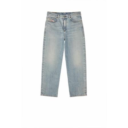 Diesel, Straight Jeans Blauw, Dames, Maat:W26 L30