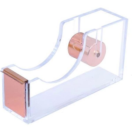 Hållare för transparent akryltejp för skola, hem och kontor, skrivbord