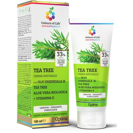 Colours Of Life Skin Supplement Tea Tee 33% Crema Corpo 100ml