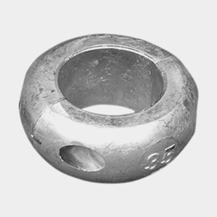 Aluminiumanod Tecnoseal, för axel, Ø35 mm/Ø66 mm, smal