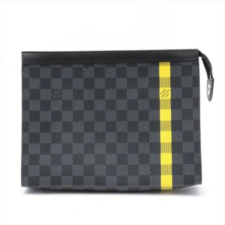Louis Vuitton Vintage, Pre-owned Canvas louis-vuitton-bags Zwart, Dames, Maat:ONE Size