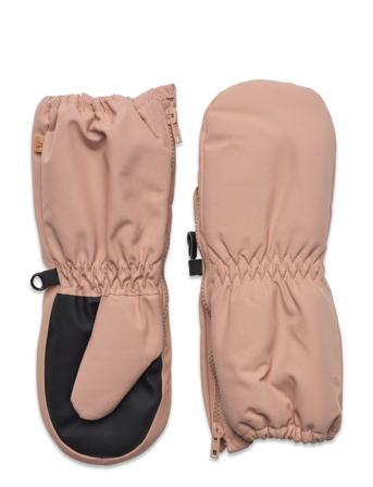 Nmnlasnow10 Mitten Solid Fo Lil Accessories Gloves & Mittens Mittens Rosa Lil'Atelier*Betinget Tilbud