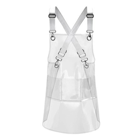 Keittiön kampaamo parturi esiliina, yhteensopiva naisten/miesten kanssa, taskuilla, työskentelyyn, siivoukseen, yhteensopiva ravintolan ja kaupan 