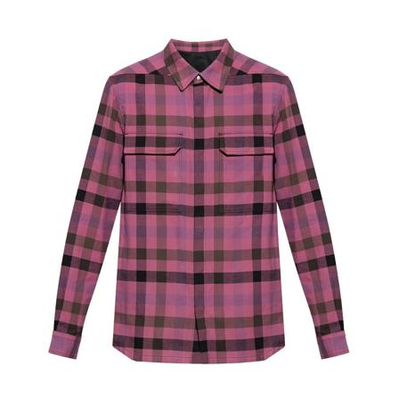 Rick Owens, Casual Shirts Roze, Heren, Maat:L