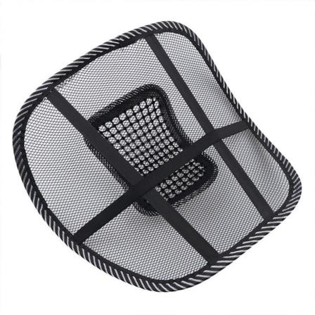 TG L?ndryggsst?d Stolille ja Auton Istuinten Musta