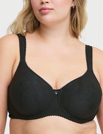Swegmark Adorable Shape Wire Bra Padded Cups - Black - D x 70