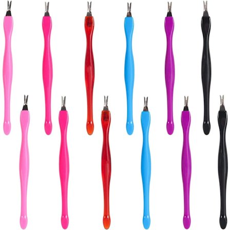 12 stk. neglebåndsfjerner, neglebåndsskyver, manikyr