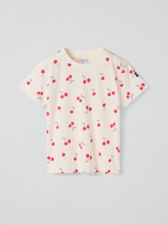 Polarn O. Pyret T-shirt körsbär - 92 - barnkläder - beige
